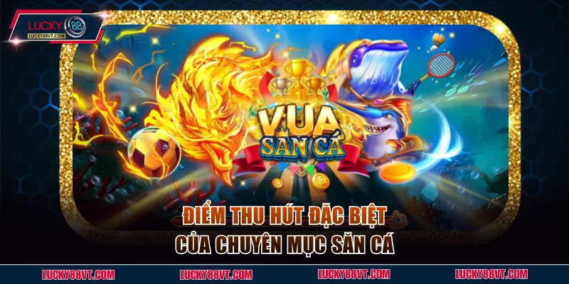 Điểm thu hút đặc biệt của chuyên mục săn cá